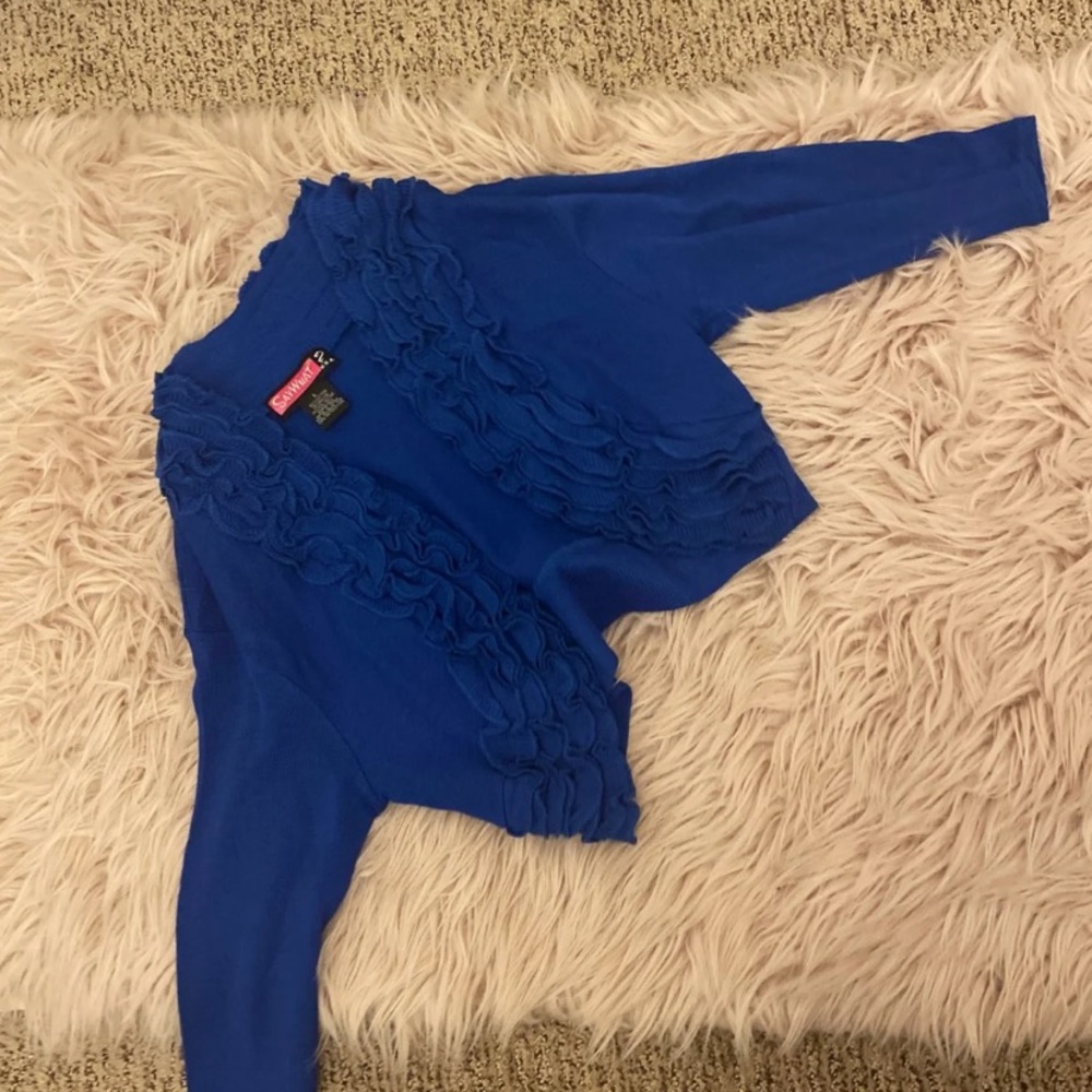 Y2k cropped cardigan
